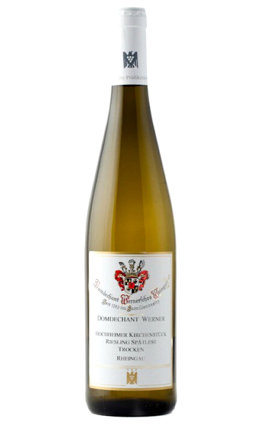 Wine Domdechant Werner Hochheimer Kirchenstuck Riesling Spatlese Trocken 2016