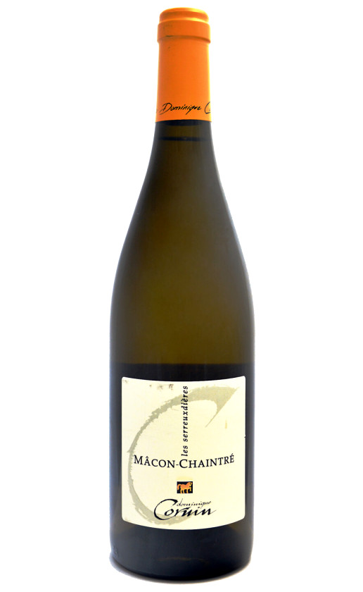 Wine Dominique Cornin Macon Chaintre Les Serreuxdieres 2017