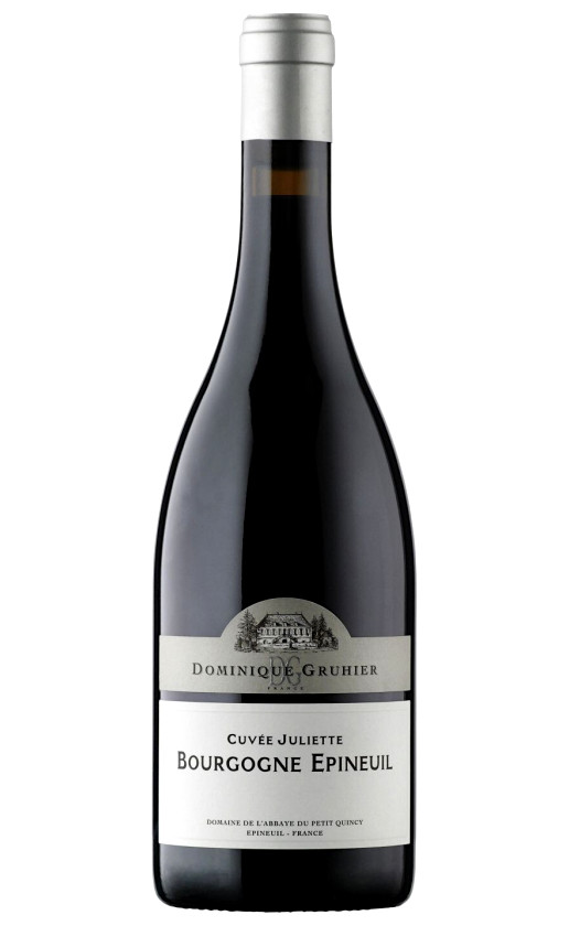 Вино Dominique Gruhier Bourgogne Epineuil Cuvee Juliette 2018