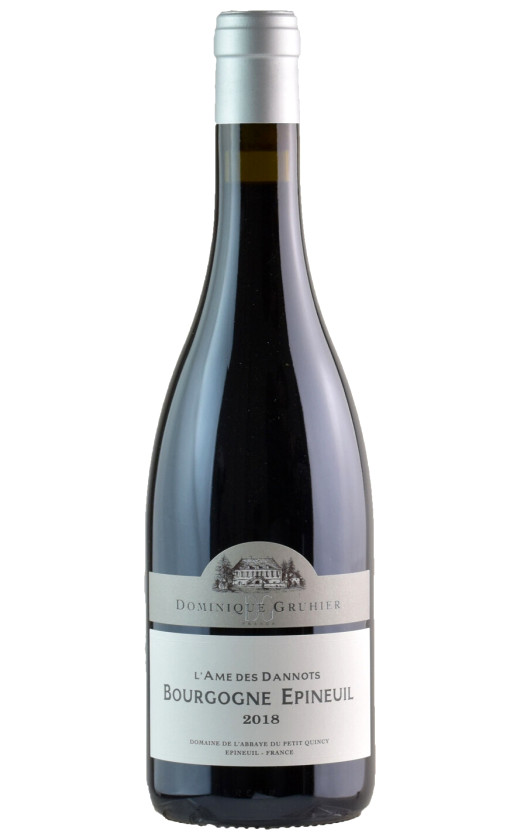 Wine Dominique Gruhier Bourgogne Epineuil Lame Des Dannots 2018