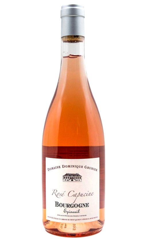 Wine Dominique Gruhier Bourgogne Epineuil Rose Cuvee Capucine 2019