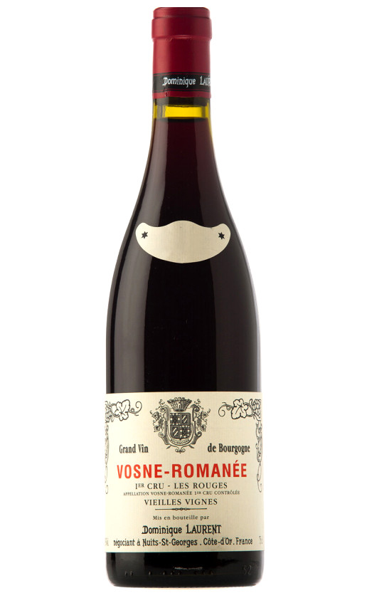Wine Dominique Laurent Vosne Romanee Premier Cru Les Rouges Vieilles Vignes 2008