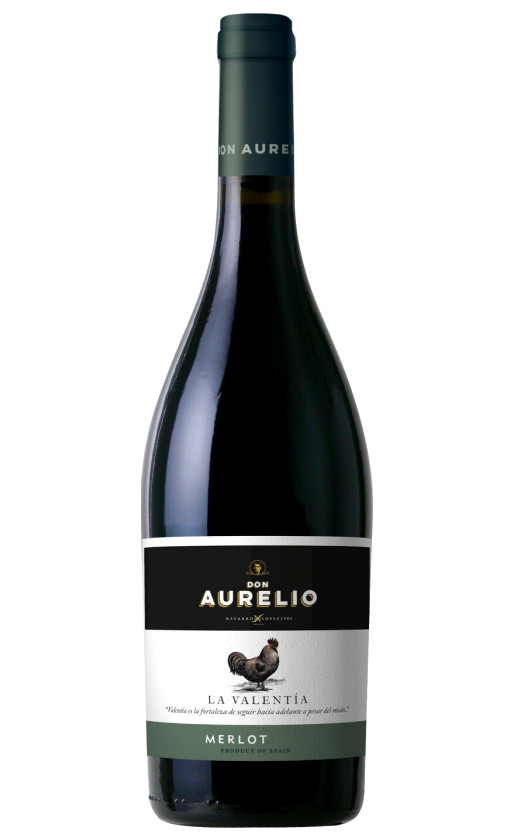 Wine Don Aurelio Merlot Valdepenas