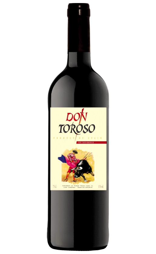 Wine Don Toroso Tinto Semidulce