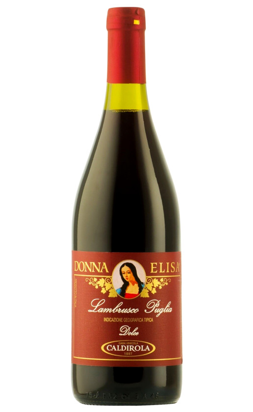 Wine Donna Elisa Lambrusco Puglia Dolce
