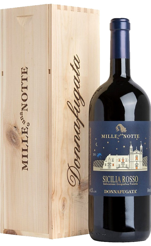 Вино Donnafugata Mille e una Notte Sicilia 2017 wooden box