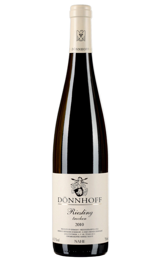 Вино Donnhoff Riesling Trocken 2010