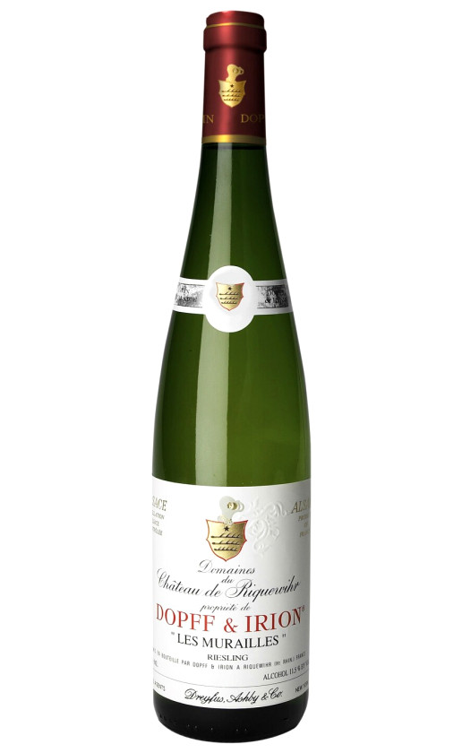 Wine Dopff Irion Domaines Du Chateu De Riquewihr Les Murailles Riesling Alsace 2018