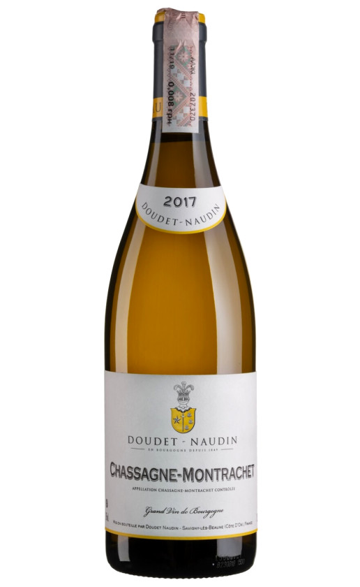 Wine Doudet Naudin Chassagne Montrachet 2017