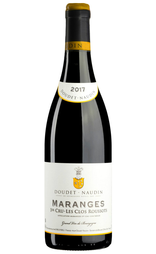 Wine Doudet Naudin Maranges 1Er Cru Les Clos Roussots 2017