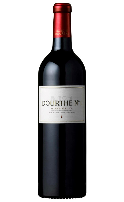Wine Dourthe 1 Merlot Cabernet Sauvignon Bordeaux 2017