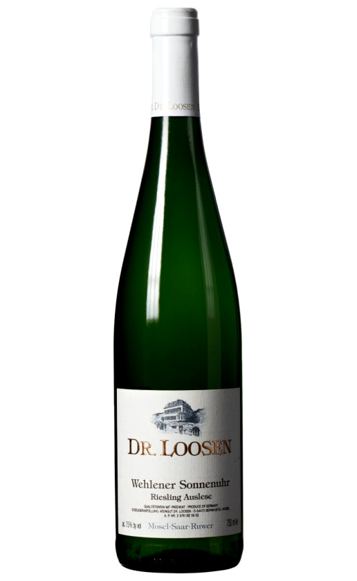 Wine Dr Loosen Wehlener Sonnenuhr Riesling Auslese 2007