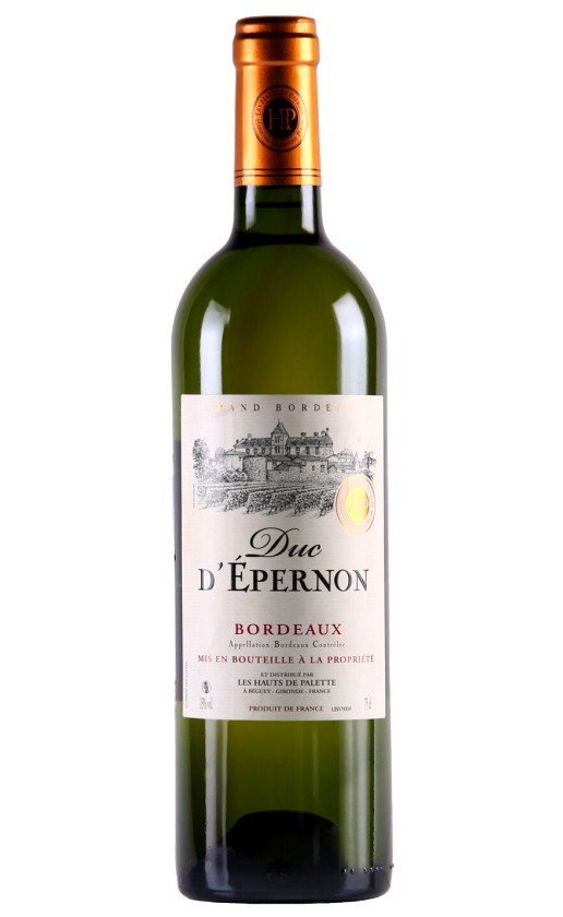 Wine Duc Depernon Blanc Bordeaux