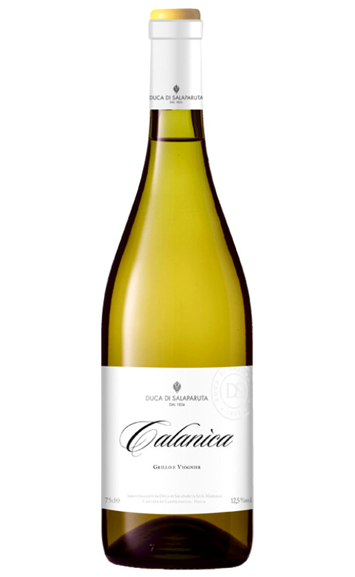 Wine Duca Di Salaparuta Calanica Grillo Viognier Terre Siciliane 2014