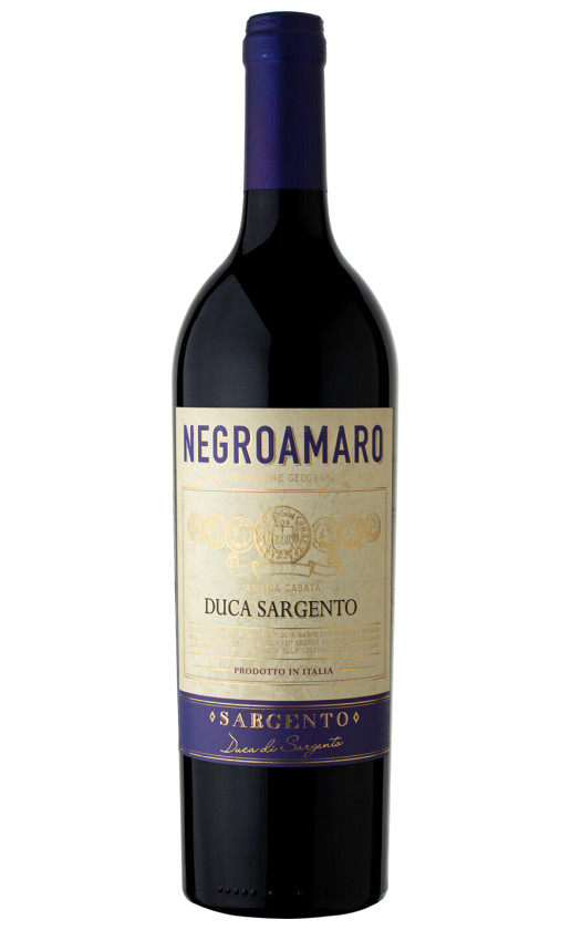 Вино Duca Sargento Negroamaro Puglia