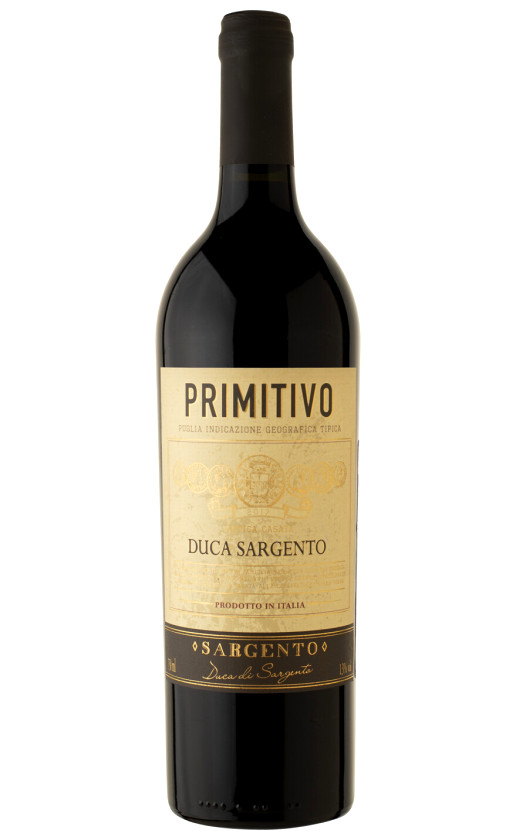 Wine Duca Sargento Primitivo Puglia