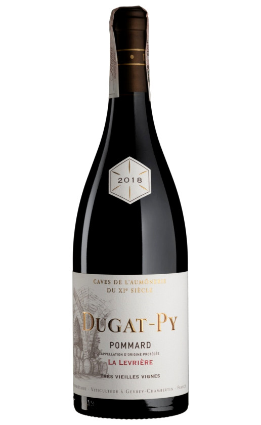 Вино Dugat-Py Pommard La Levriere Tres Vieilles Vignes 2018