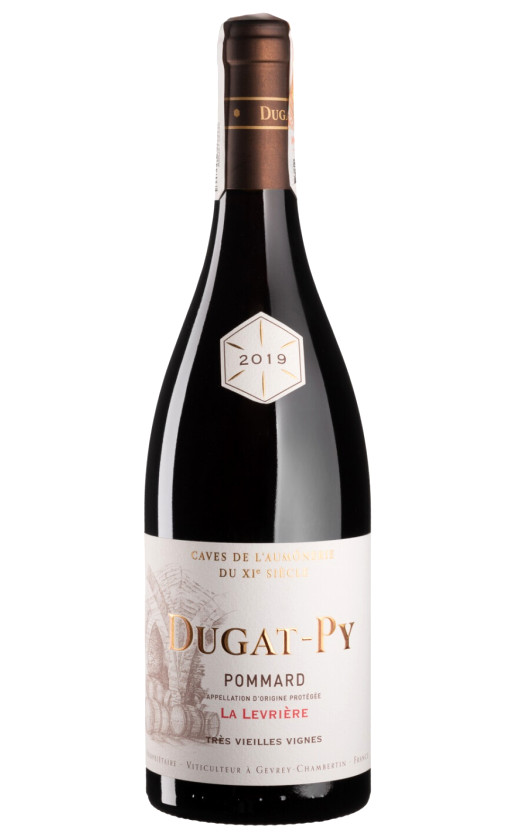 Вино Dugat-Py Pommard La Levriere Tres Vieilles Vignes 2019