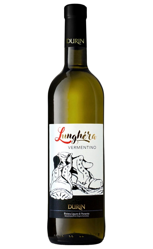Wine Durin Vermentino Lunghera Riviera Ligure Di Ponente 2018