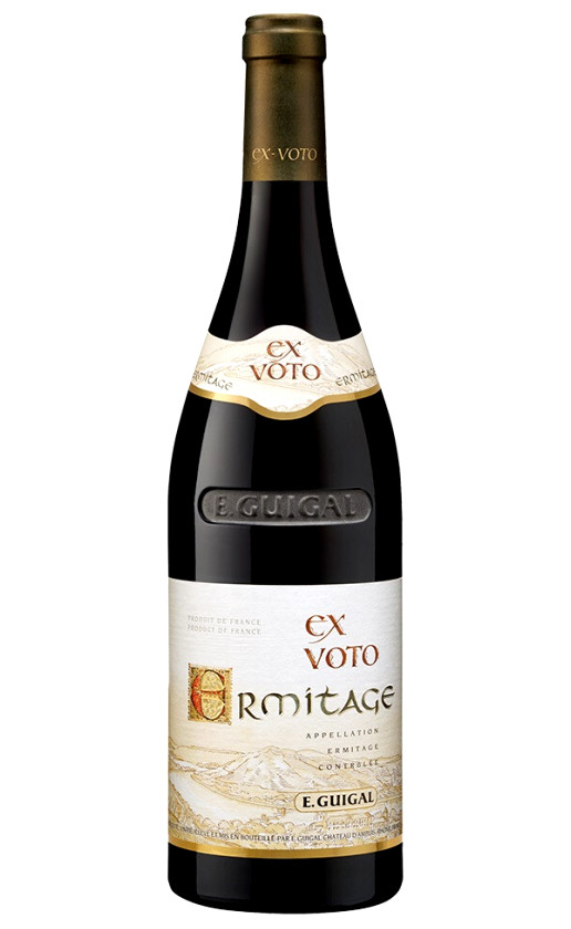 Вино E. Guigal Hermitage Rouge Ex-Voto 2015