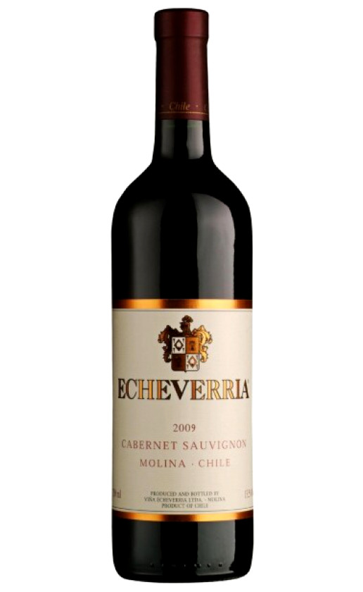Вино Echeverria Cabernet Sauvignon 2009