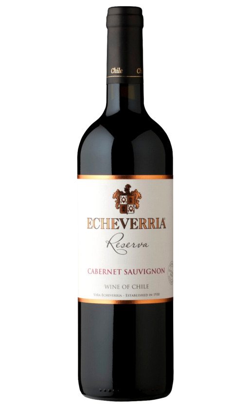 Wine Echeverria Cabernet Sauvignon Reserva 2017
