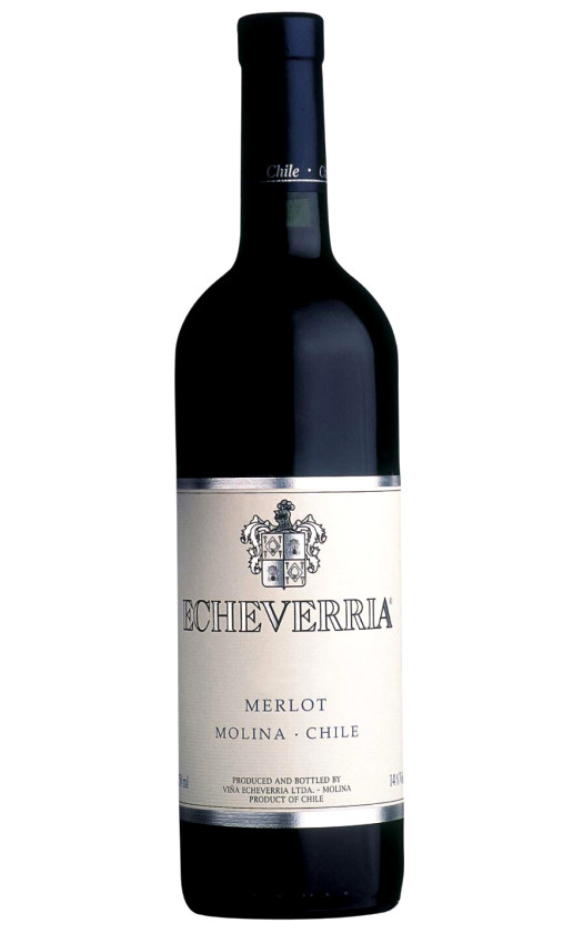 Wine Echeverria Merlot 2010