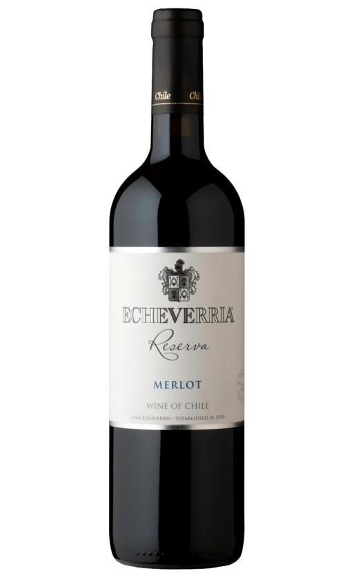 Wine Echeverria Merlot Reserva 2018