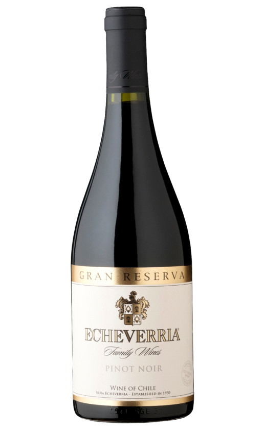 Wine Echeverria Pinot Noir Gran Reserva 2017