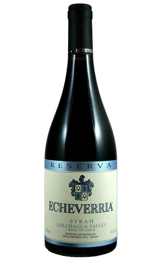 Wine Echeverria Syrah Reserva 2011