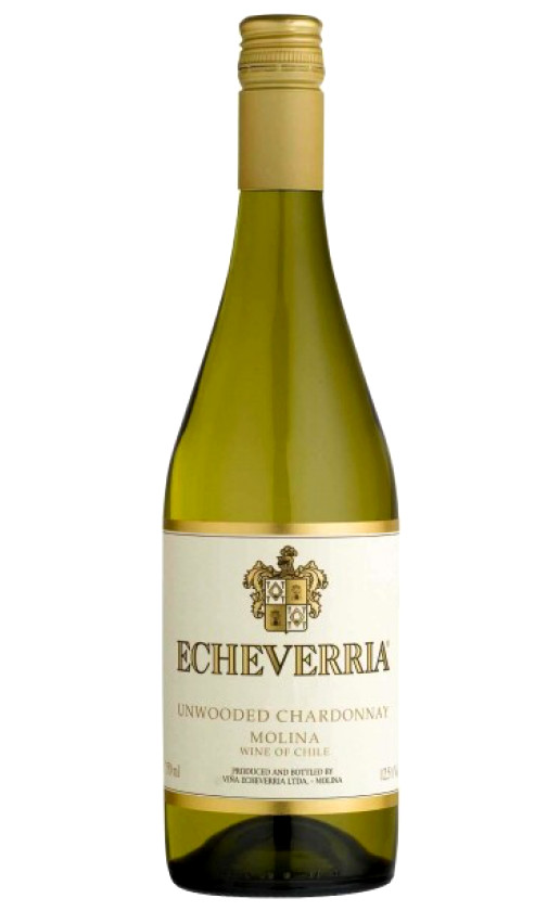 Вино Echeverria Unwooded Chardonnay 2009