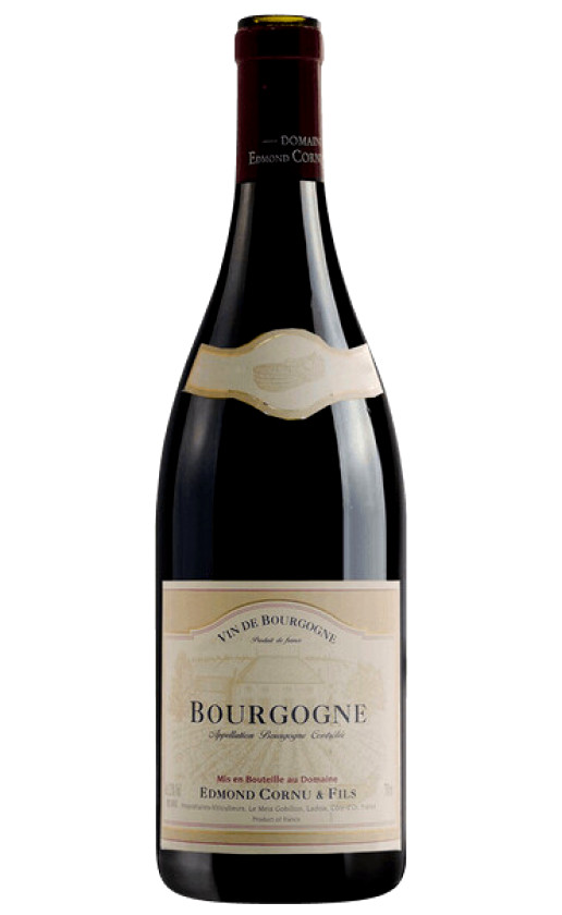 Вино Edmon Cornu Fils Bourgogne