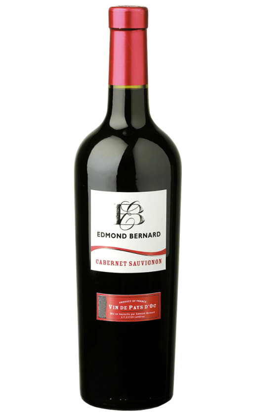 Wine Edmond Bernard Cabernet Sauvignon Pays Doc