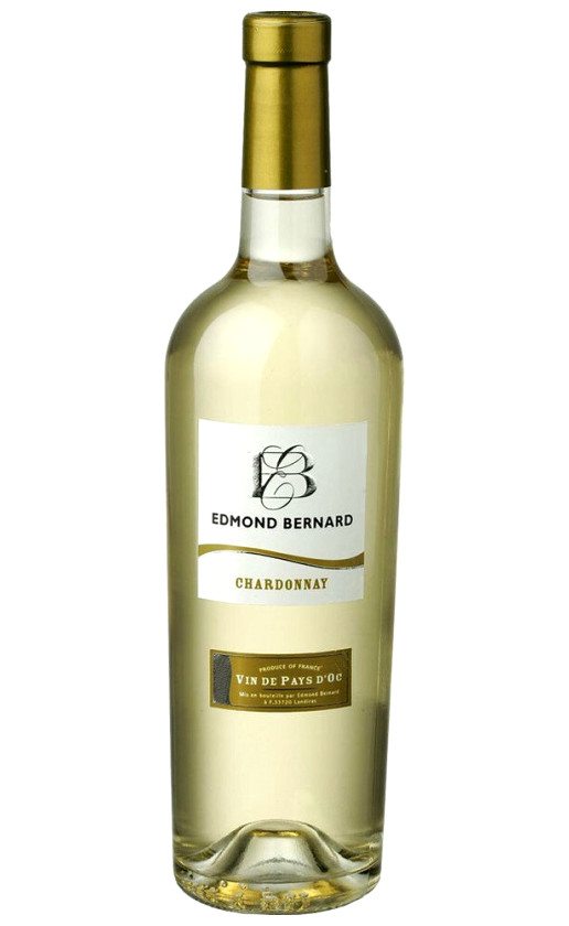 Вино Edmond Bernard Chardonnay Pays d'Oc