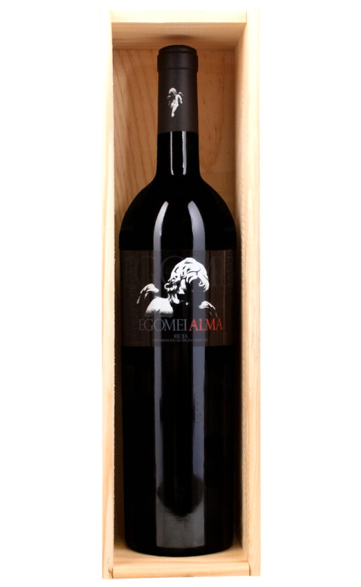 Wine Egomei Alma Rioja 2014 Wooden Box