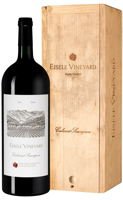 Вино Eisele Vineyard Cabernet Sauvignon Napa Valley 2017 wooden box