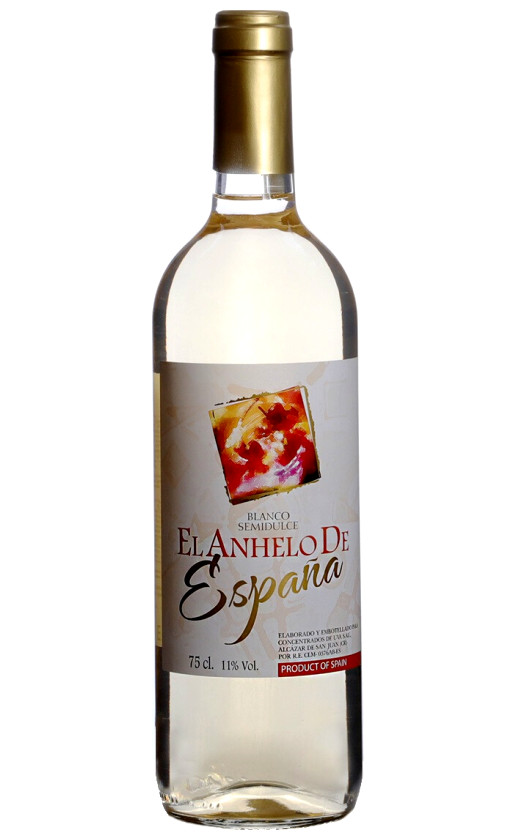 Wine El Anhelo De Espana Blanco Semidulce
