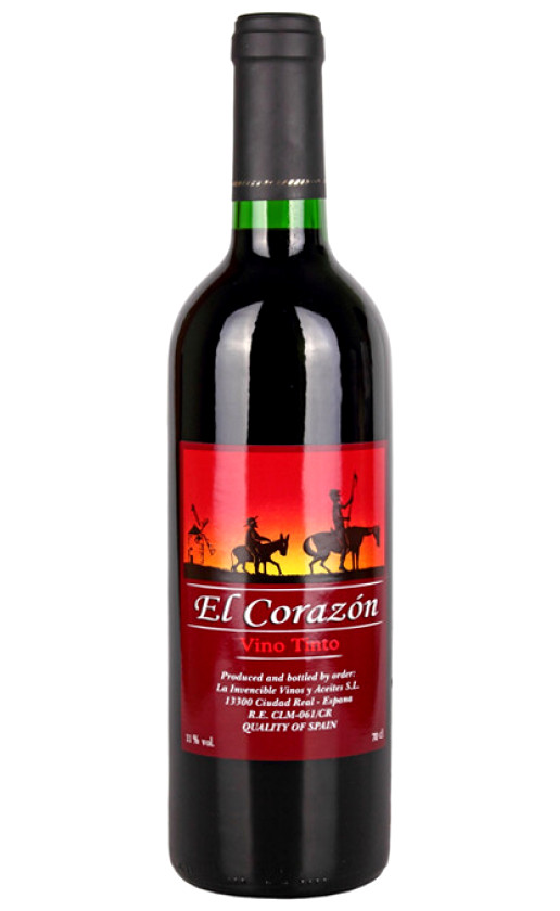 Wine El Corazon Tinto