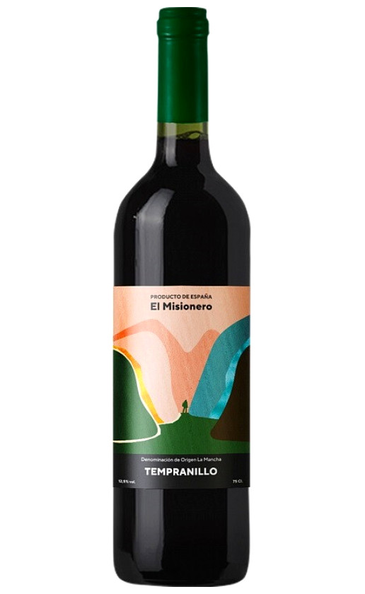 Wine El Misionero Tempranillo Semidulce La Mancha