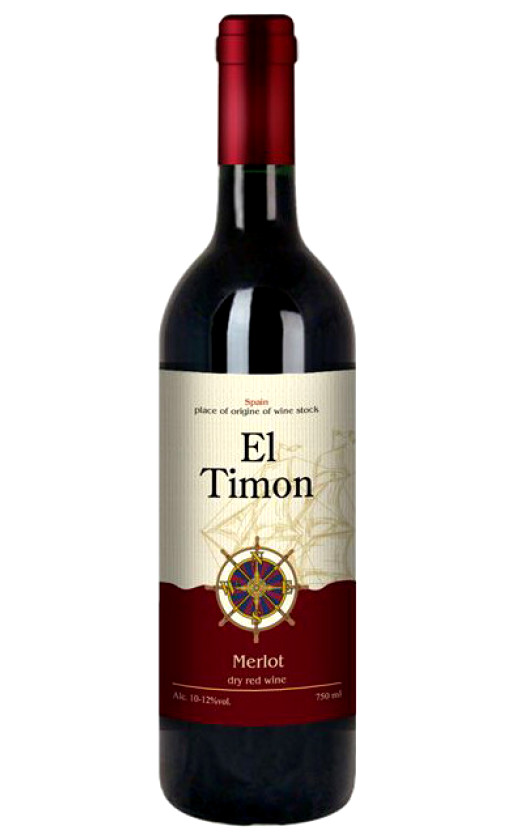 Wine El Timon Merlot Dry