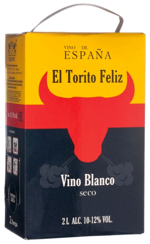 Wine El Torito Feliz Blanco Seco Bag In Box