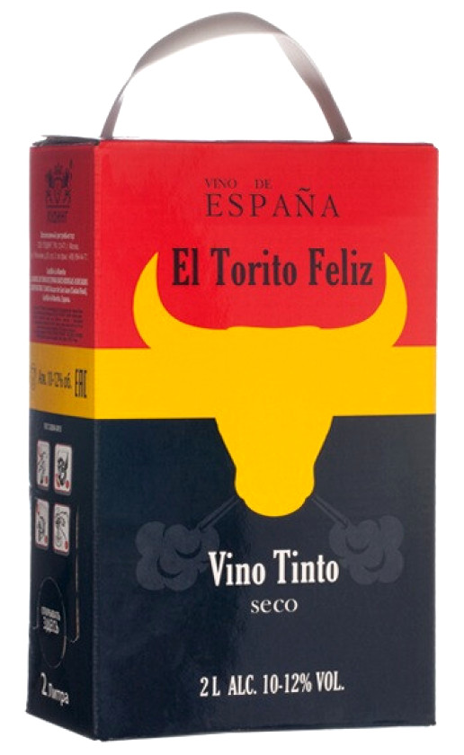 Wine El Torito Feliz Tinto Seco Bag In Box