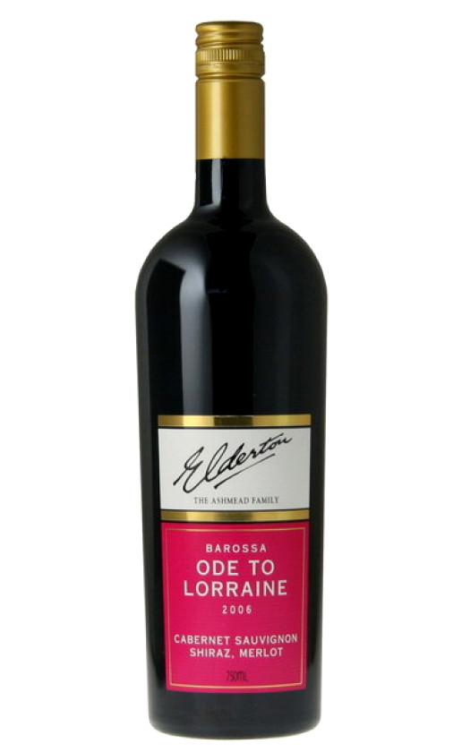 Вино Elderton Ode to Lorraine Barossa 2006