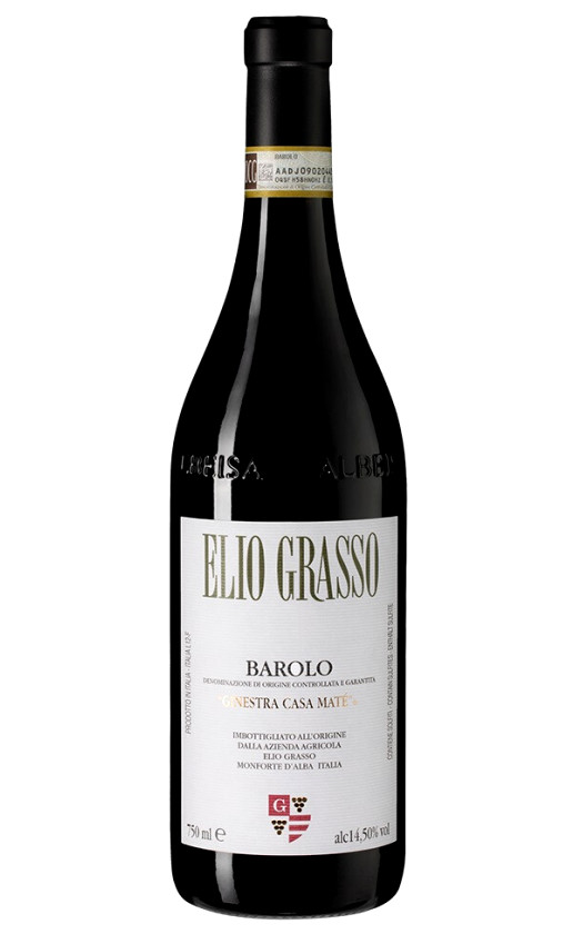 Wine Elio Grasso Barolo Ginestra Casa Mate 2011