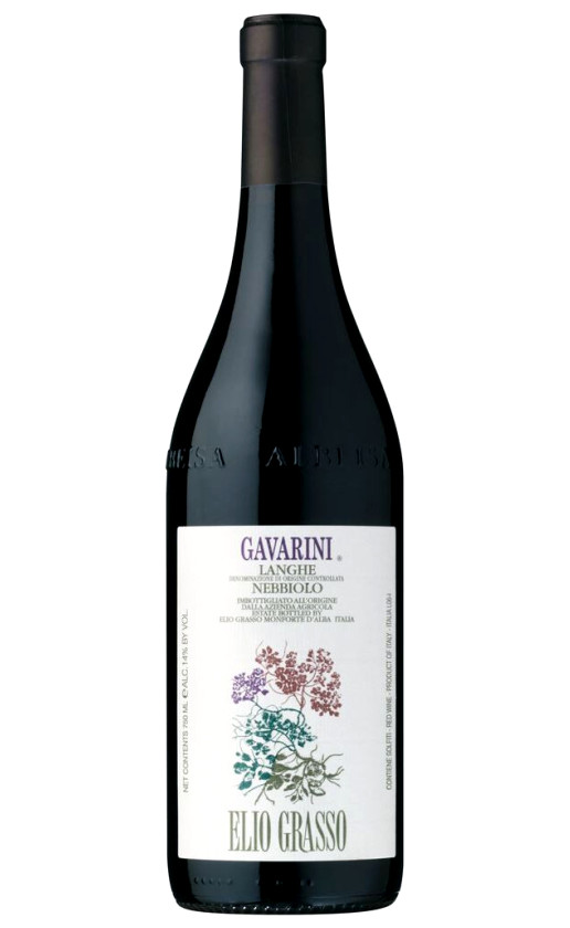 Wine Elio Grasso Gavarini Langhe Nebbiolo 2019