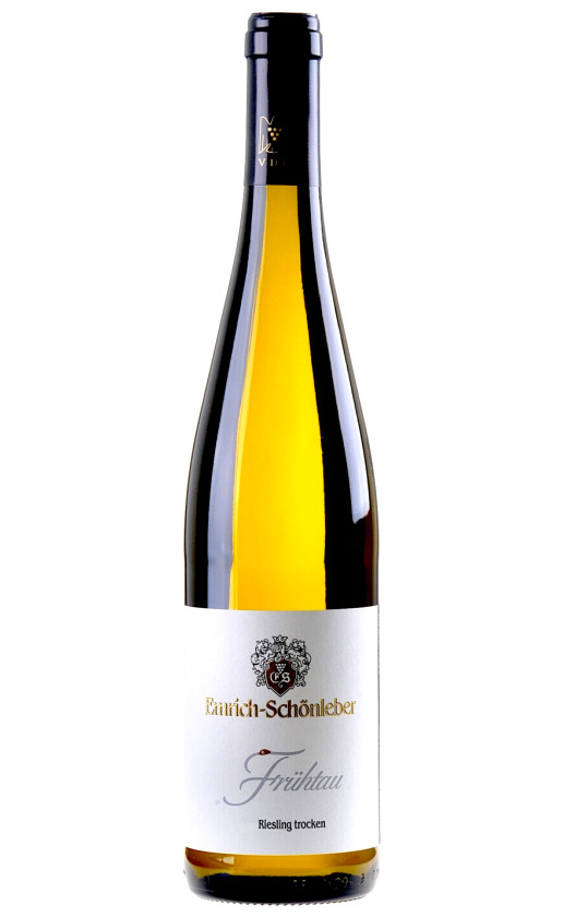 Wine Emrich Schonleber Fruhtau Riesling Trocken 2019