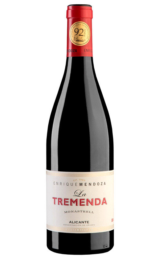 Вино Enrique Mendoza La Tremenda Monastrell Alicante 2017