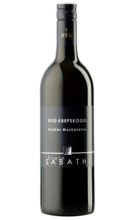 Wine Erwin Sabathi Ried Krepskogel Gelber Muskateller 2017