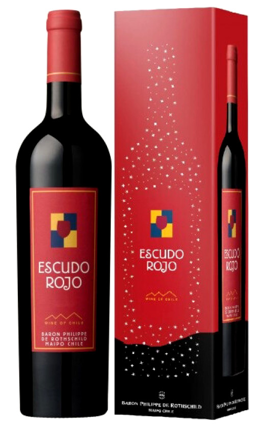 Вино Escudo Rojo 2009 gift box