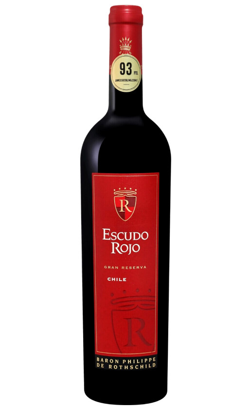 Wine Escudo Rojo Gran Reserva Central Valley 2019